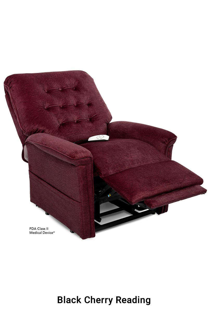 Shown in Black Cherry Reading Position