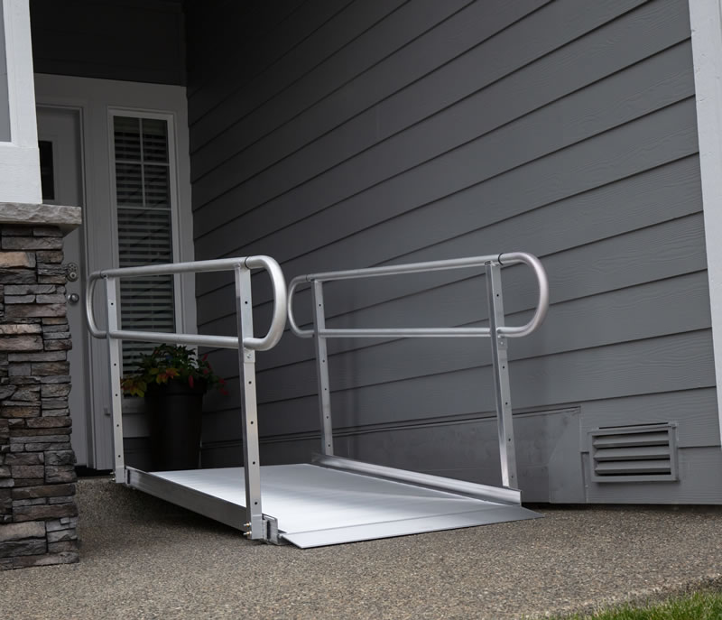 Gateway Ramp with Handrails 7ft